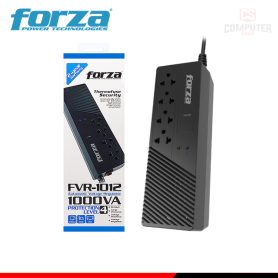 ESTABILIZADOR FORZA FVR-1012 1000VA/500W 4 TOMAS