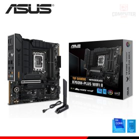 PLACA ASUS TUF GAMING B760M-PLUS WIFI II M.ATX DDR5 LGA 1700 (PN:90MB1HE0'M0EAY0)