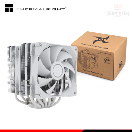 THERMALRIGHT PEERLESS ASSASSIN 120 WHITE COOLER CPU REFRIGERACION AIRE COMPATIBLE AMD/INTEL