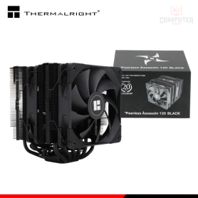 THERMALRIGHT PEERLESS ASSASSIN 120 BLACK COOLER CPU REFRIGERACION AIRE COMPATIBLE AMD/INTEL