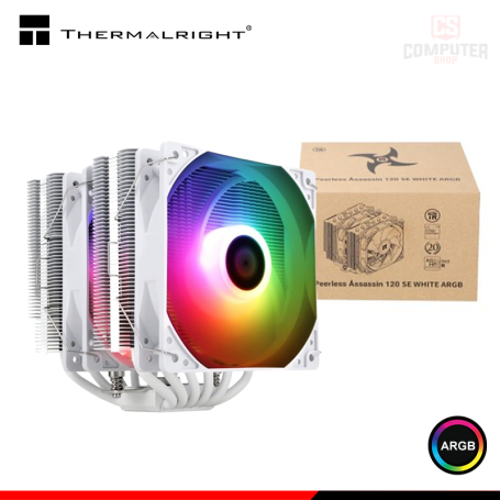 THERMALRIGHT PEERLESS ASSASSIN 120 SE WHITE COOLER CPU REFRIGERACION AIRE COMPATIBLE AMD/INTEL