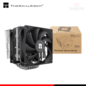 THERMALRIGHT PHANTOM SPIRIT 120 SE BLACK COOLER CPU REFRIGERACION AIRE COMPATIBLE AMD/INTEL