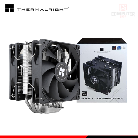 THERMALRIGHT ASSASSIN X 120 REFINED SE PLUS BLACK COOLER CPU REFRIGERACION AIRE COMPATIBLE AMD/INTEL