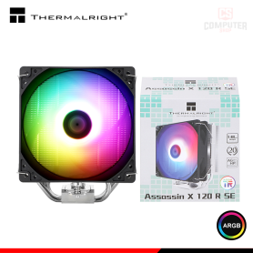 THERMALRIGHT ASSASSIN X 120 REFINED SE ARGB COOLER CPU REFRIGERACION AIRE COMPATIBLE AMD/INTEL