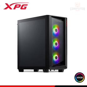 CASE XPG CRUISER BLACK ARGB SIN FUENTE VIDRIO TEMPLADO MID TOWER (PN:ST-BKCWW)