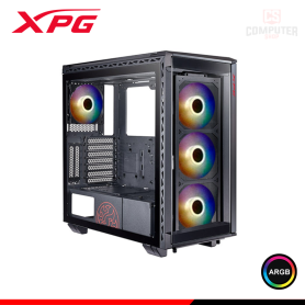 CASE XPG BATTLECRUISER BLACK ARGB SIN FUENTE VIDRIO TEMPLADO MID TOWER (PN:BATTLECRUISER-BKCWW)