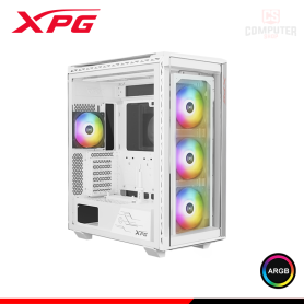 CASE XPG BATTLECRUISER II WHITE ARGB SIN FUENTE VIDRIO TEMPLADO MID TOWER (PN:15260189)