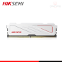 MEMORIA 8GB DDR4 HIKSEMI ARMOR WHITE BUS 3200MHz