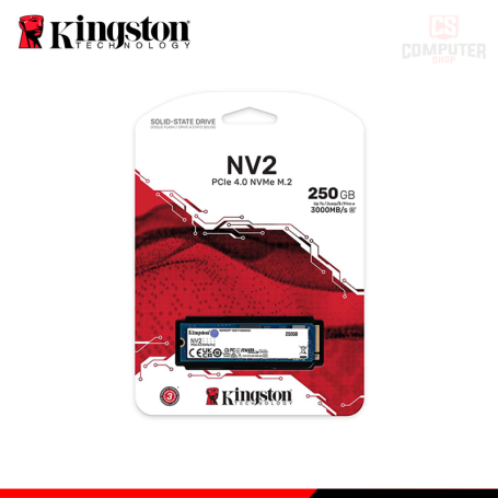 SSD 250GB KINGSTON NVMe M.2 2280 Pcie 4.0 (PN:SNV2S/250G)