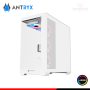 CASE ANTRYX FX-750 WHITE ARGB SIN FUENTE VIDRIO TEMPLADO MID TOWER