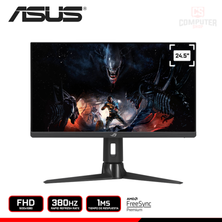 MONITOR ASUS ROG STRIX XG259QN 24.5" FHD 1920x1080/380HZ/1MS/FREESYNC PREMIUM