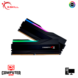 MEMORIA 48GB (24GBx2) DDR5 G.SKILL TRIDENT Z5 RGB BLACK INTEL XMP BUS 6400MHz (PN:F5-6400J3648G24GX2-TZ5RK)