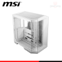 CASE MSI MAG PANO 100L PZ WHITE SIN FUENTE VIDRIO TEMPLADO MID TOWER