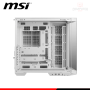 CASE MSI MAG PANO 100L PZ WHITE SIN FUENTE VIDRIO TEMPLADO MID TOWER