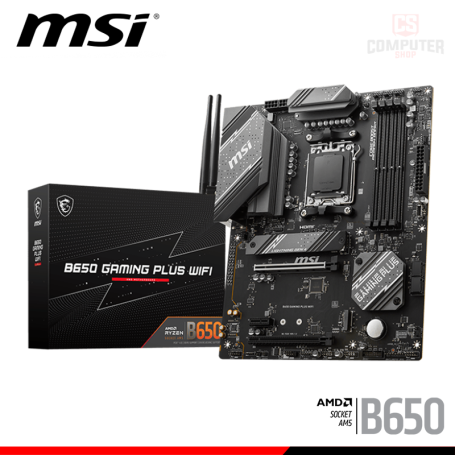 PLACA MSI B650 GAMING PLUS WIFI ATX DDR5 AMD AM5 (PN:911-7E26-011)