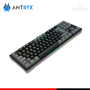 TECLADO ANTRYX MK840L BLACK GRAY RAINBOW SWITCH RED MECANICO WIRED USB (PN:AMK-CS840LKGRE-SP)