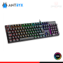 KIT ANTRYX GC3100 X3 BLACK RGB TECLADO SWITCH RED + AUDIFONO + MOUSE (PN:AGC-3100X3KRE-SP)