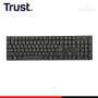 KIT TRUST HOME OFFICE 4 EN 1 BLACK TECLADO WIRELESS + AUDIFONO + MOUSE WIRELESS + CAMARA WEB