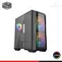 CASE COOLER MASTER HAF 500 BLACK  SIN FUENTE VIDRIO TEMPLADO MID TOWER