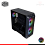 CASE COOLER MASTER HAF 500 BLACK  SIN FUENTE VIDRIO TEMPLADO MID TOWER