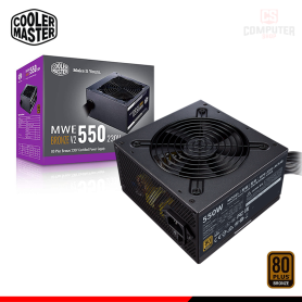 FUENTE DE PODER COOLER MASTER MWE 550 V2 230V 550W 80 PLUS BRONZE