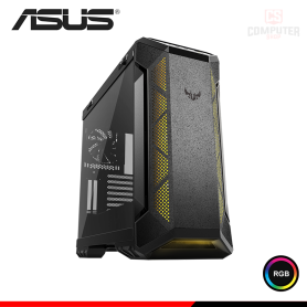 CASE ASUS TUF GAMING GT501 GRAY RGB SIN FUENTE VIDRIO TEMPLADO MID TOWER