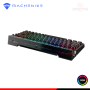 TECLADO MACHENIKE KT68-PRO RGB SMART SCREEN BLACK NORTH POLE SWITCH YELLOW MECANICO WIRELESS/BLUETOOTH/WIRED USB