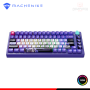 TECLADO MACHENIKE K600T B82 RGB VIOLETA SWITCH MORADO MECANICO WIRELESS/BLUETOOTH/WIRED USB