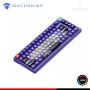 TECLADO MACHENIKE K600T B82 RGB VIOLETA SWITCH MORADO MECANICO WIRELESS/BLUETOOTH/WIRED USB