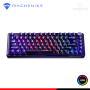 TECLADO MACHENIKE K500F-B81 RGB MORADO SWITCH OUTEMOU CRYSTAL MECANICO WIRED USB