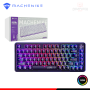 TECLADO MACHENIKE K500F-B81 RGB MORADO SWITCH OUTEMOU CRYSTAL MECANICO WIRED USB