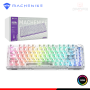 TECLADO MACHENIKE K500F-B81 RGB WHITE SWITCH OUTEMOU CRYSTAL MECANICO WIRED USB