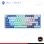 TECLADO MACHENIKE AIR50-B84W RGB SWITCH AZUL MECANICO WIRELESS/BLUETOOTH/WIRED USB