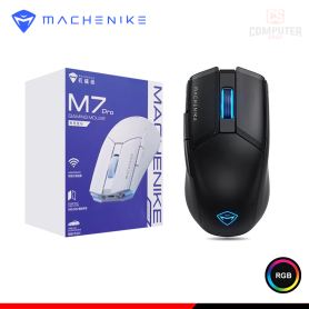 MOUSE MACHENIKE M7 PRO BLACK DPI 26,000 CONECTIVIDAD WIRELESS/WIRED USB