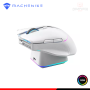 MOUSE MACHENIKE L8 PRO RGB WHITE DPI 26,000 CONECTIVIDAD WIRELESS/WIRED USB + BASE DE CARGA