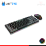 KIT ANTRYX GC-5500 BLACK RGB TECLADO SWITCH RED USB + MOUSE RGB USB (PN:AGC-3100X3KRE-SP)