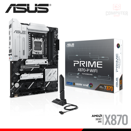 PLACA ASUS PRIME X870-P WIFI ATX DDR5 AMD AM5 (PN:90MB1ISO-M0EAY0)