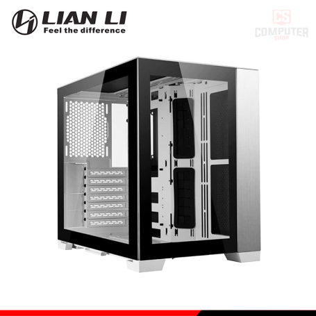 CASE LIAN LI DYNAMIC 011 MINI WHITE SIN FUENTE VIDRIO TEMPLADO MID TOWER