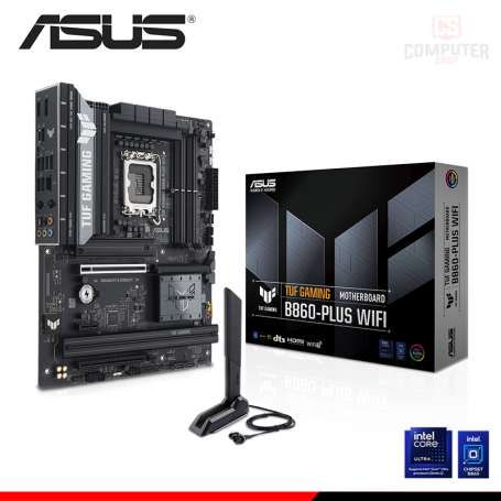 PLACA ASUS TUF GAMING B860-PLUS WIFI ATX DDR5 LGA 1851 (PN:90MB1JL0-M0EAY0)