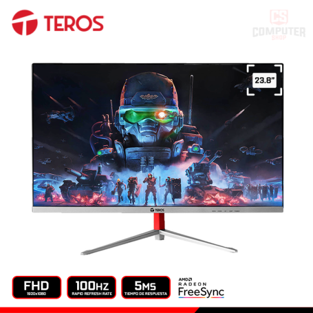 MONITOR TEROS TE-2401S 23.8" FHD 1920x1080/100HZ/5MS/AMD RADEON FREESYNC