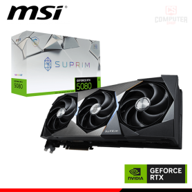 TARJETA DE VIDEO MSI GEFORCE RTX 5080 16GB GDDR7 256BITS SUPRIM SOC (PN:912-V531-028)