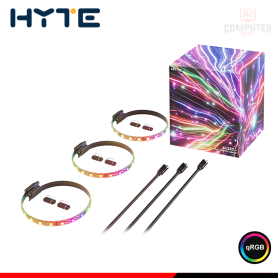 CINTA DE ILUMINACION LED HYTE LS10 QRGB LIGHT STRIPS 3 PACK (PN:ACC-HYTE-LS10-B-3)