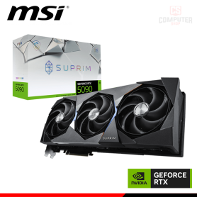 TARJETA DE VIDEO GEFORCE MSI RTX 5090 32GB GDDR7 512BITS SUPRIM SOC