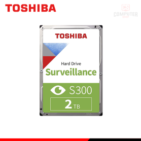 DISCO DURO VIGILANCIA 2TB TOSHIBA S300 128MB 5400RPM FORMATO 3.5"