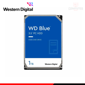 DISCO DURO PC 1TB WESTERN DIGITAL BLUE 64MB 7200RPM FORMATO 3.5"