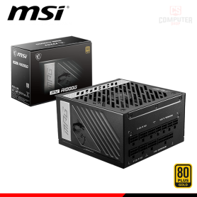 FUENTE DE PODER MSI MPG A1000G 1000W BLACK 80 PLUS GOLD MODULAR (PN:306-7ZP7C23-CE0)