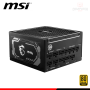 FUENTE DE PODER MSI MAG A1250GL PCIE5 1250W BLACK 80 PLUS GOLD MODULAR