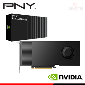 TARJETA DE VIDEO PNY NVIDIA RTX A4000 20GB GDDR6 160BITS (PN:VCNRTX4000-PB)