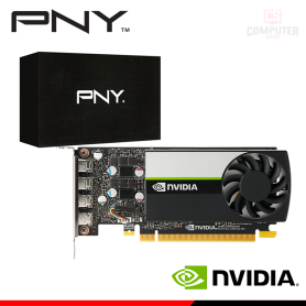 TARJETA DE VIDEO PNY NVIDIA QUADRO T1000 4GB GDDR6 128BITS (PN:VCNT1000-PB)