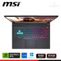 LAPTOP MSI CYBORG 15 A13VFK GEFORCE RTX 4060 8GB GDDR6/CI7-13620H /15.6" FHD/16GB DDR5/SSD 512GB/WINDOWS 11